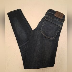 LUCKY BRAND DARK WASH DENIM SKINNY JEANS - STELLA